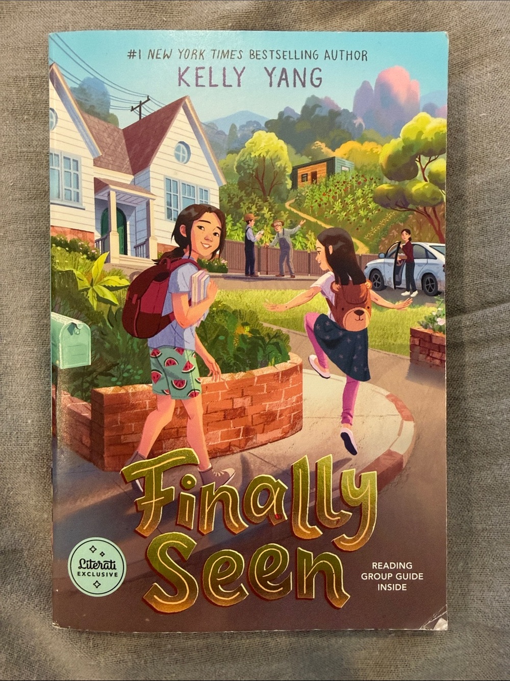 Finally Seen by Kelly Yang - Colorful Illustrated Paperback